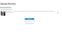 Tablet Screenshot of nutaferreira.blogspot.com