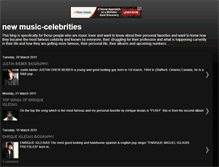 Tablet Screenshot of new-musiccelebrities.blogspot.com