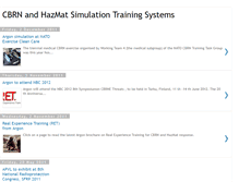 Tablet Screenshot of cbrnsimulation.blogspot.com