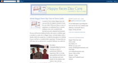 Desktop Screenshot of happyfacedaycare.blogspot.com