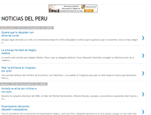 Tablet Screenshot of noticiasdelperu.blogspot.com