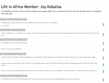 Tablet Screenshot of joykabalisa.blogspot.com