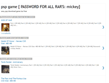 Tablet Screenshot of downloadgamepsp.blogspot.com