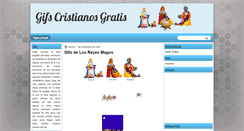 Desktop Screenshot of gifscristianosgratis.blogspot.com