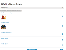Tablet Screenshot of gifscristianosgratis.blogspot.com