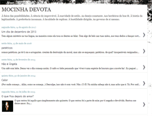 Tablet Screenshot of mocinhadevota.blogspot.com