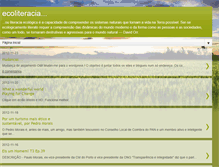 Tablet Screenshot of ecoliteracia.blogspot.com