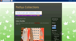 Desktop Screenshot of pothyssareescollection.blogspot.com