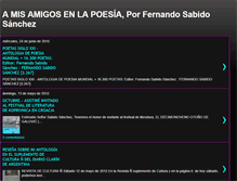 Tablet Screenshot of fernando-sabido-amigos.blogspot.com