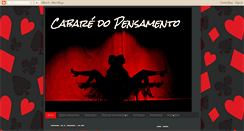 Desktop Screenshot of cabaredopensamento.blogspot.com