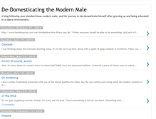 Tablet Screenshot of dedomestication.blogspot.com
