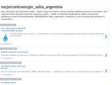 Tablet Screenshot of mujercontramujer-salta-argentina.blogspot.com