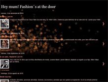 Tablet Screenshot of fashionsathedoor.blogspot.com