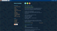 Desktop Screenshot of brewmonday.blogspot.com