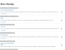 Tablet Screenshot of brewmonday.blogspot.com