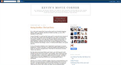 Desktop Screenshot of kevinsmoviecorner.blogspot.com