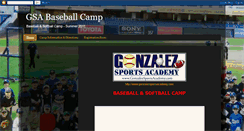 Desktop Screenshot of gsasportscamps.blogspot.com