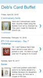 Mobile Screenshot of debscardbuffet.blogspot.com