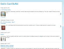 Tablet Screenshot of debscardbuffet.blogspot.com