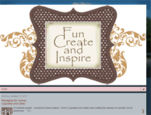 Tablet Screenshot of funcreateandinspire.blogspot.com