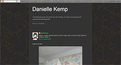 Desktop Screenshot of daniellekemp.blogspot.com