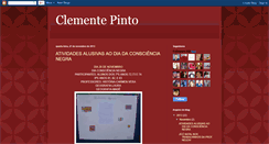 Desktop Screenshot of clementepintorg.blogspot.com