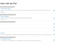 Tablet Screenshot of goinwitheflo.blogspot.com