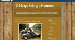 Desktop Screenshot of dheapsfishingadventures.blogspot.com
