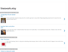 Tablet Screenshot of lineswork-etsy.blogspot.com