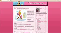 Desktop Screenshot of dealseekingdiva.blogspot.com