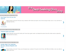 Tablet Screenshot of dealseekingdiva.blogspot.com