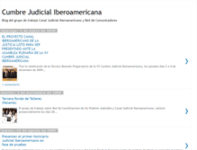 Tablet Screenshot of comunicadoresjudiciales.blogspot.com