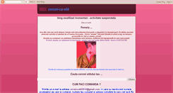 Desktop Screenshot of cercei-cu-stil.blogspot.com