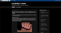 Desktop Screenshot of carakittysclaws.blogspot.com