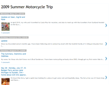 Tablet Screenshot of 2009summermotorcycletrip.blogspot.com