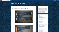 Desktop Screenshot of denimdiariess.blogspot.com