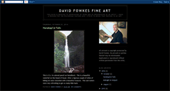 Desktop Screenshot of davidfowkes.blogspot.com