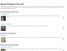 Tablet Screenshot of davidfowkes.blogspot.com