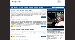 Desktop Screenshot of belajargitarku.blogspot.com