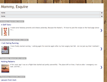 Tablet Screenshot of mommyesquire.blogspot.com