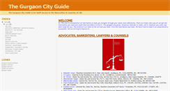 Desktop Screenshot of gurgaoncityguide.blogspot.com