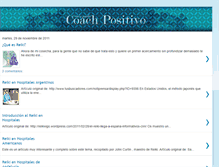 Tablet Screenshot of coachpositivo.blogspot.com