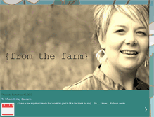 Tablet Screenshot of fromthefarm-jill.blogspot.com