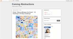 Desktop Screenshot of comingabstractions.blogspot.com