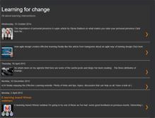 Tablet Screenshot of andygilbert-learningdevelopment.blogspot.com