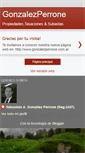 Mobile Screenshot of gonzalezperrone.blogspot.com