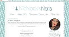 Desktop Screenshot of nicnacksnails.blogspot.com