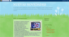 Desktop Screenshot of nuevasnovedas.blogspot.com