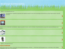 Tablet Screenshot of nuevasnovedas.blogspot.com