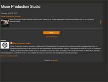 Tablet Screenshot of museproductionstudio.blogspot.com